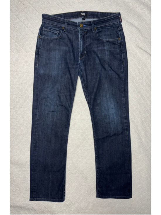 PAIGE Other - EUC PAIGE Normandie Dark Wash "Backstage" Men's Straight Jeans SZ 31X28 SHORT
